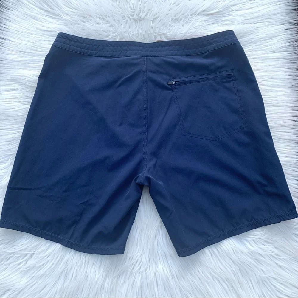 Mens Blue Racer Board Swim Shorts Size 34